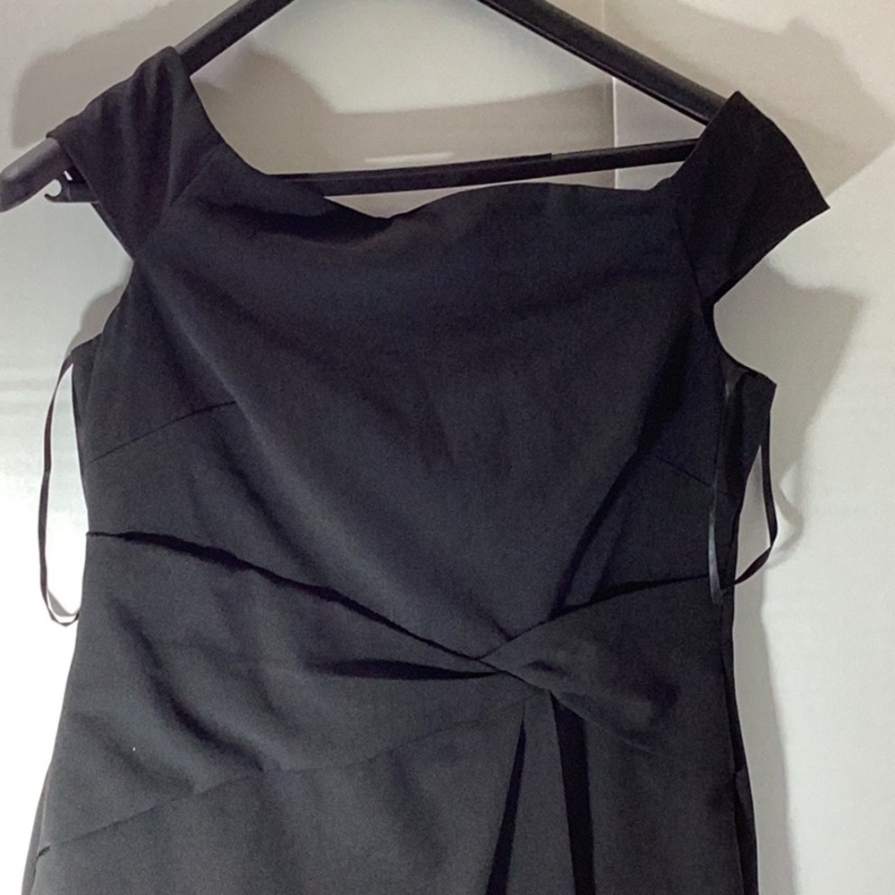 Ralph Lauren Crepe Off The Shoulder Dress - Picture 5 of 12